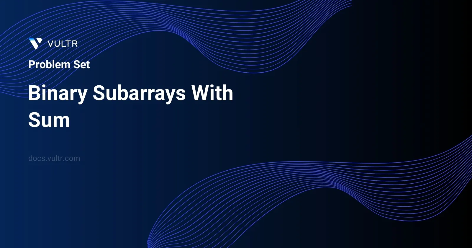 Binary Subarrays With Sum header image