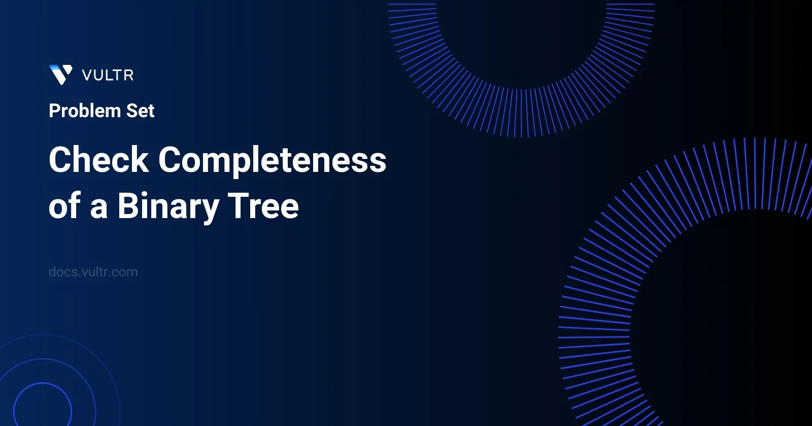 Check Completeness of a Binary Tree header image