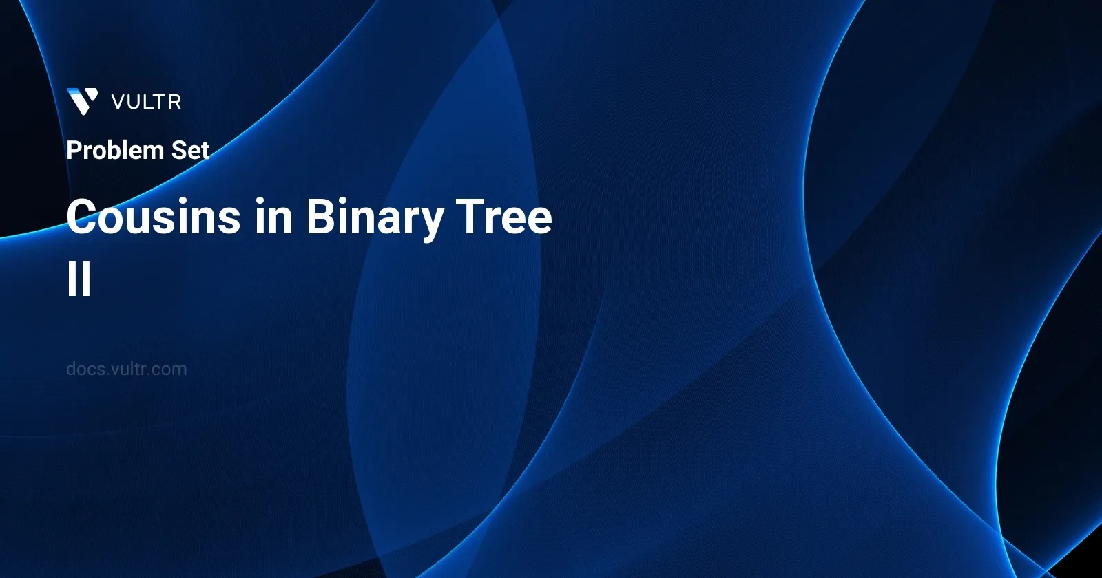Cousins in Binary Tree II header image