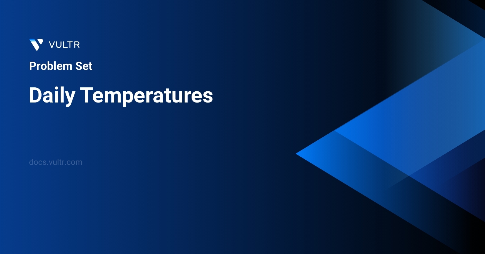 Daily Temperatures header image