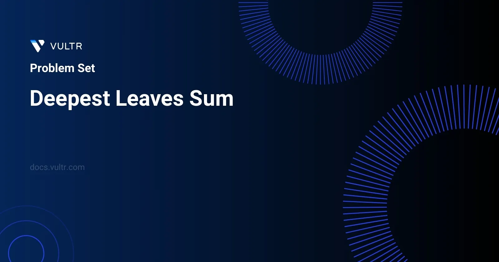 Deepest Leaves Sum header image