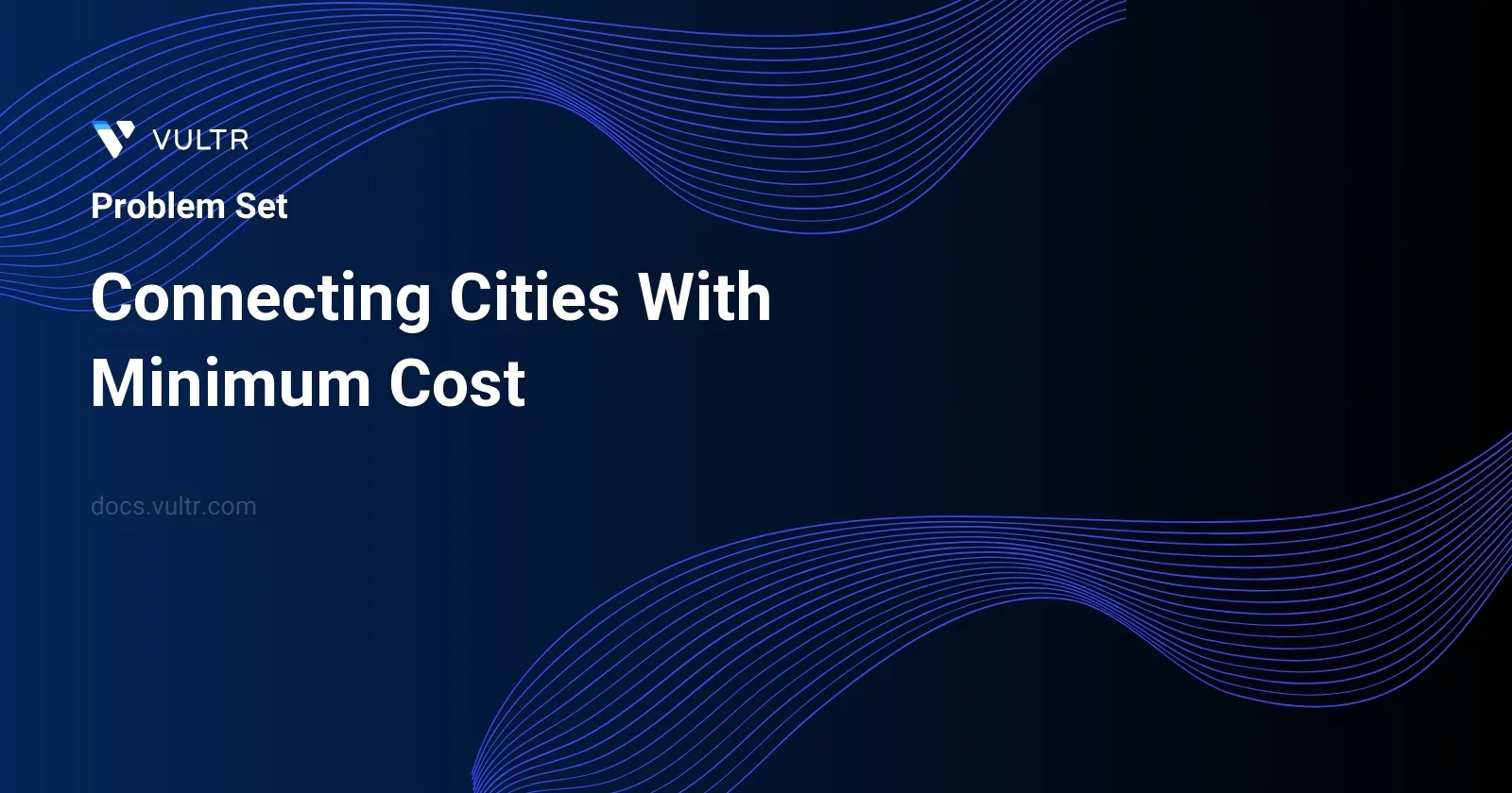 Connecting Cities With Minimum Cost header image