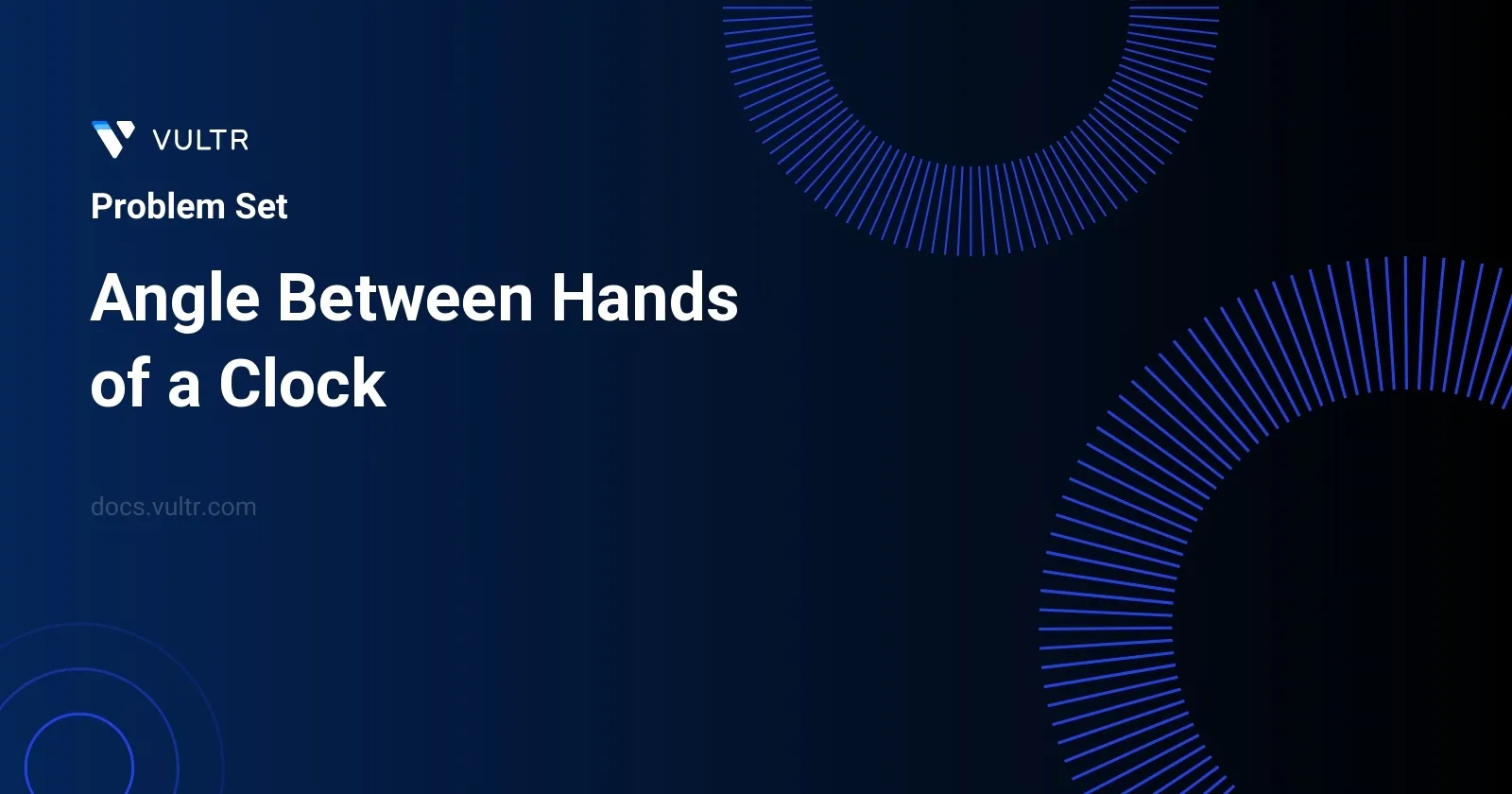 Angle Between Hands of a Clock header image