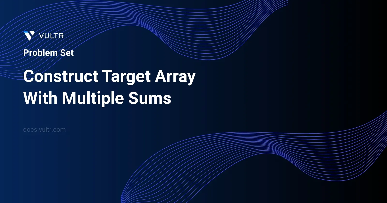Construct Target Array With Multiple Sums header image