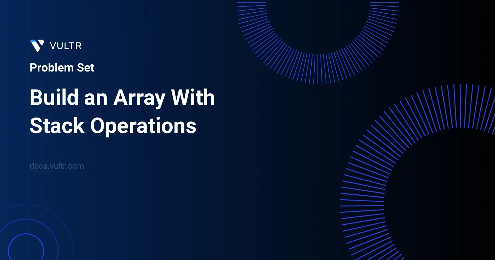 Build an Array With Stack Operations header image