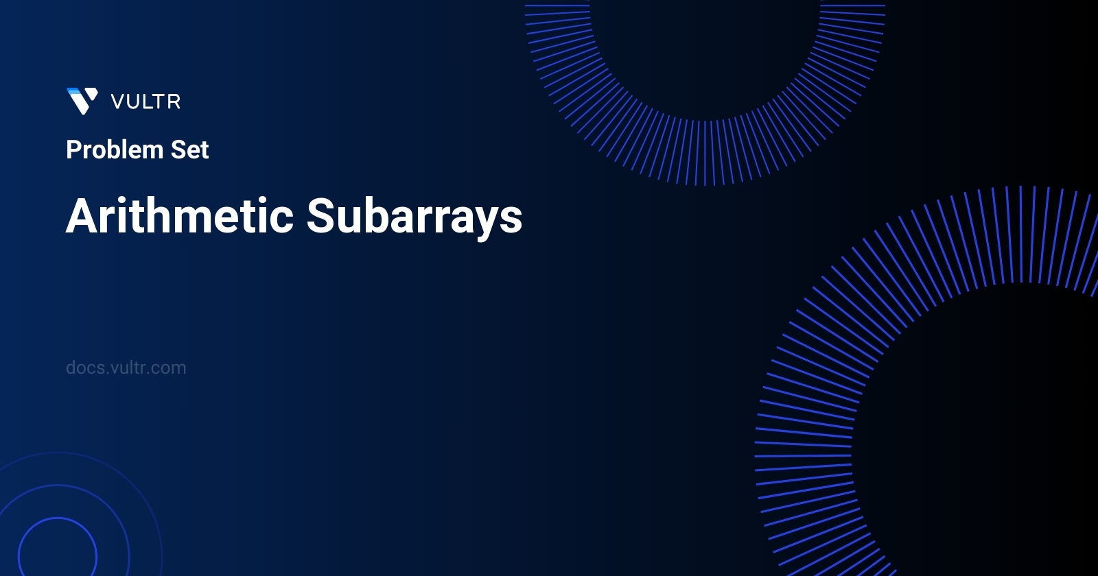 Arithmetic Subarrays header image