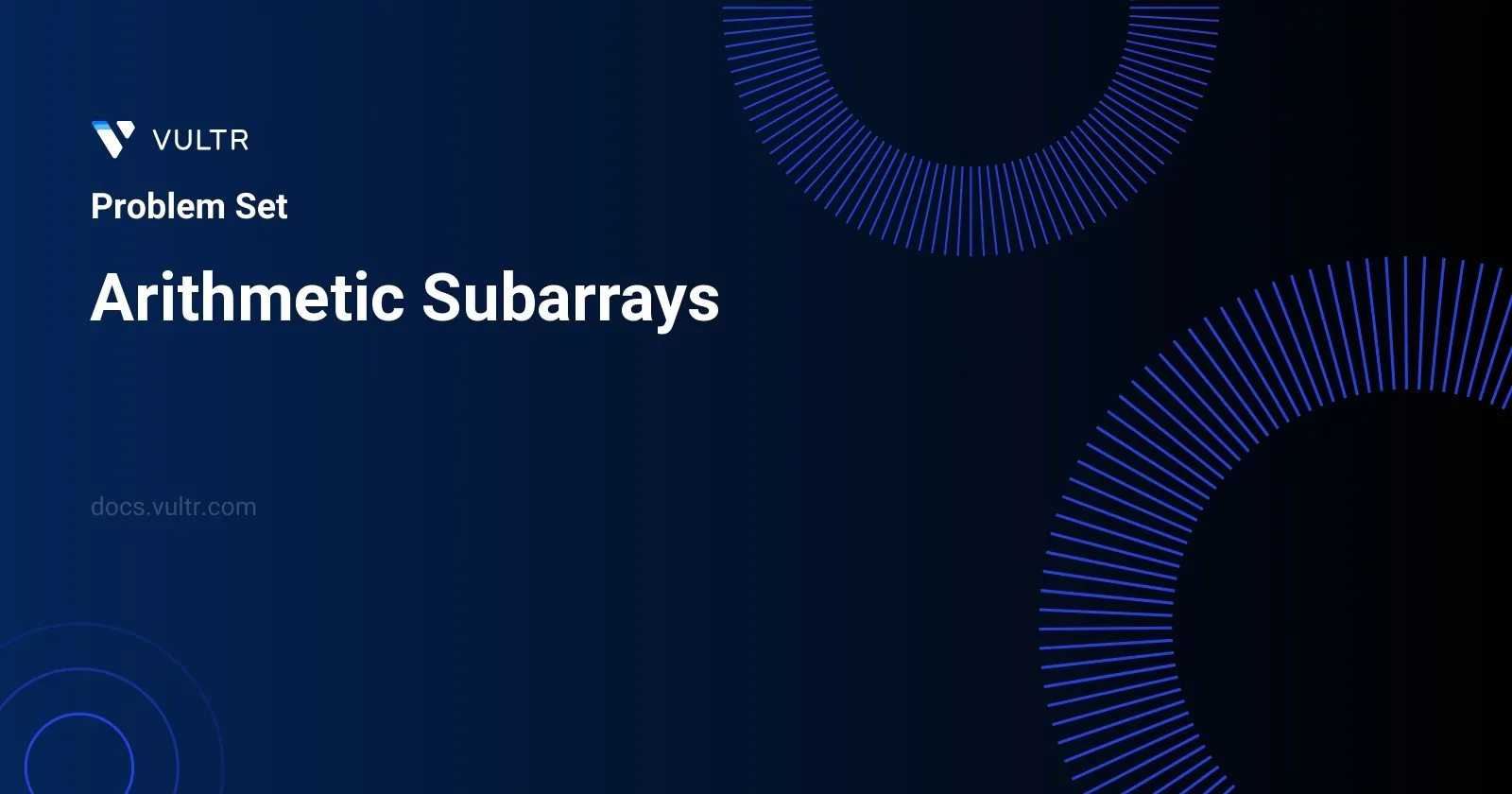 Arithmetic Subarrays header image