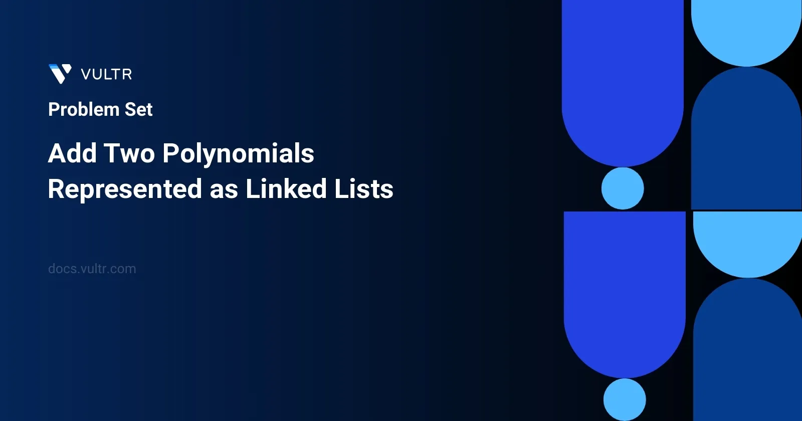 Add Two Polynomials Represented as Linked Lists header image