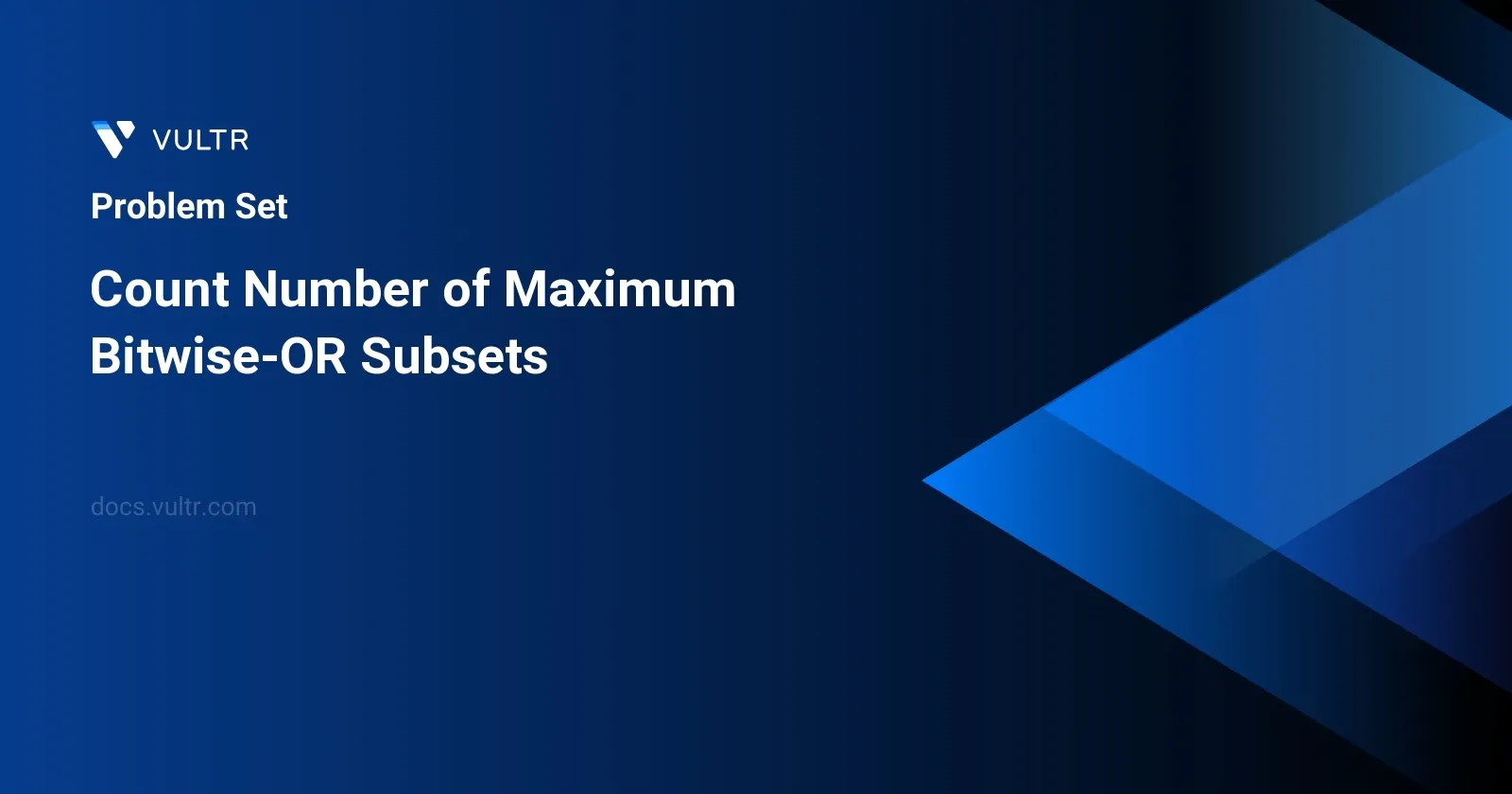 Count Number of Maximum Bitwise-OR Subsets header image