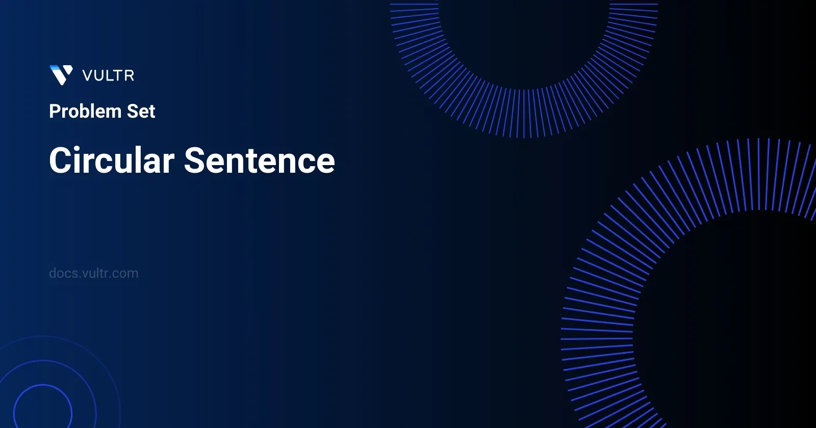 Circular Sentence header image
