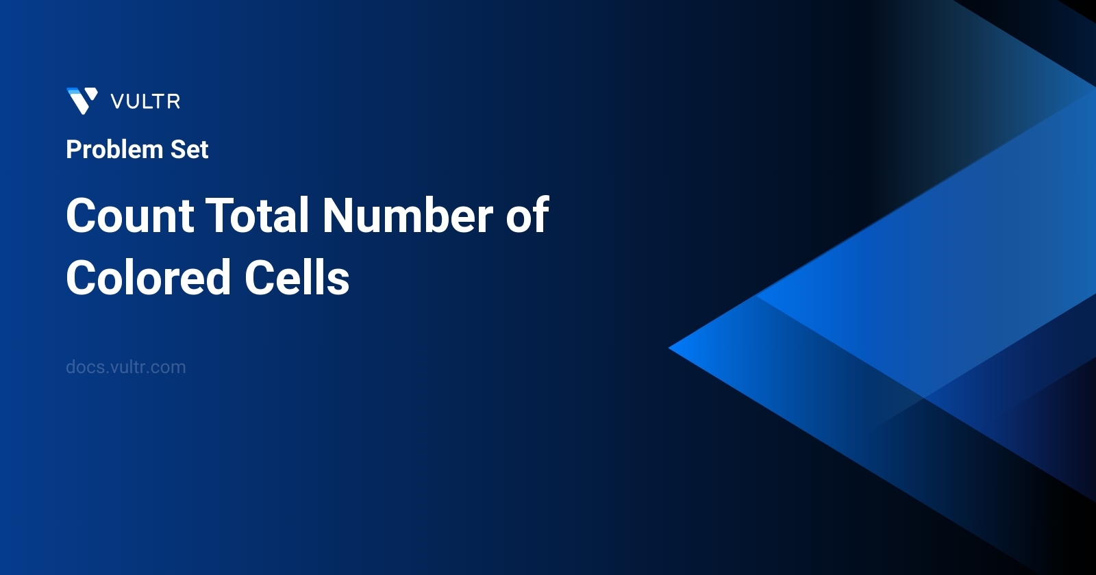 Count Total Number of Colored Cells header image
