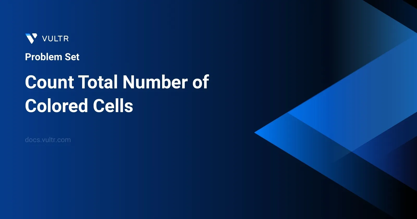 Count Total Number of Colored Cells header image