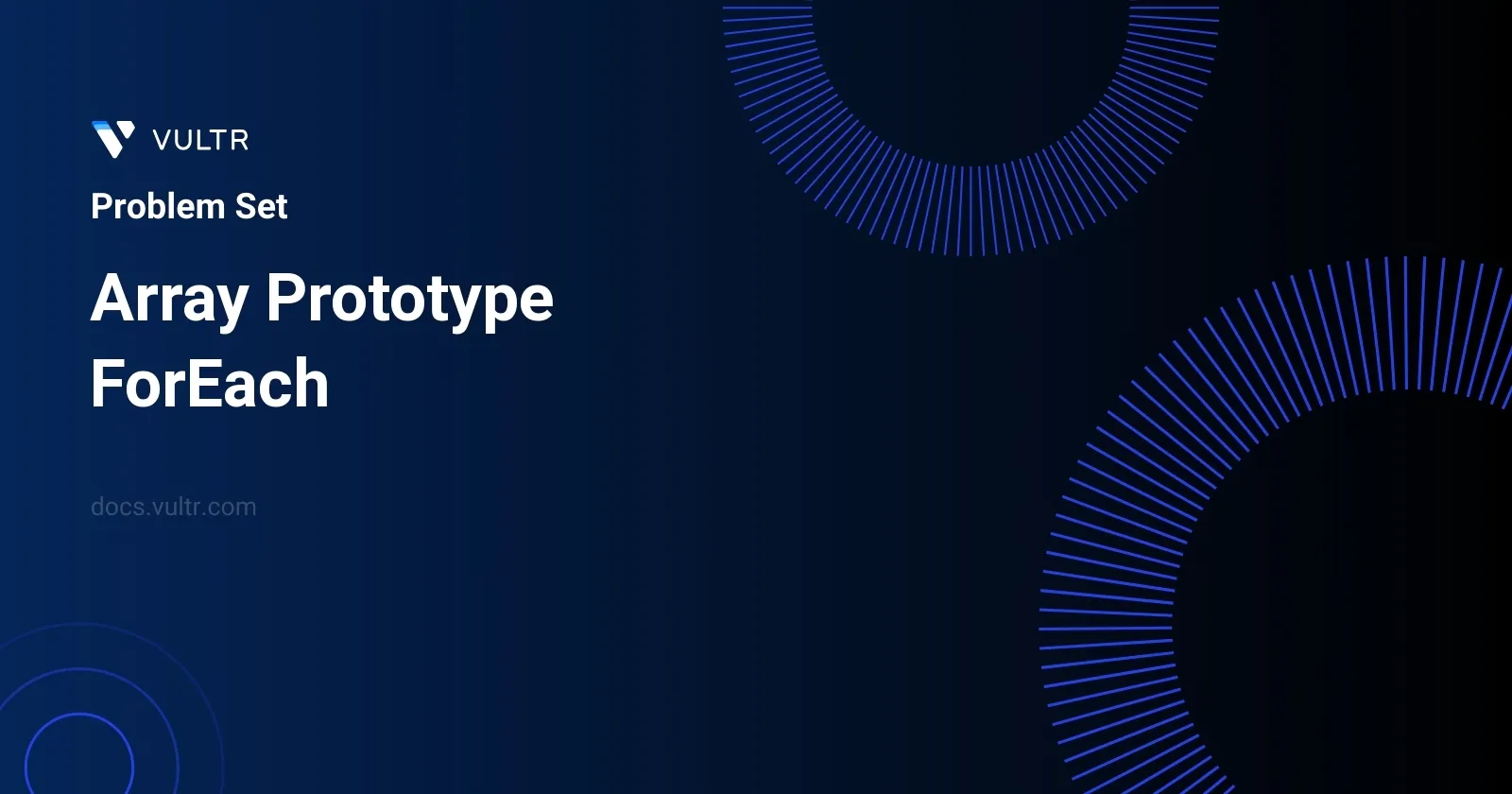 Array Prototype ForEach header image