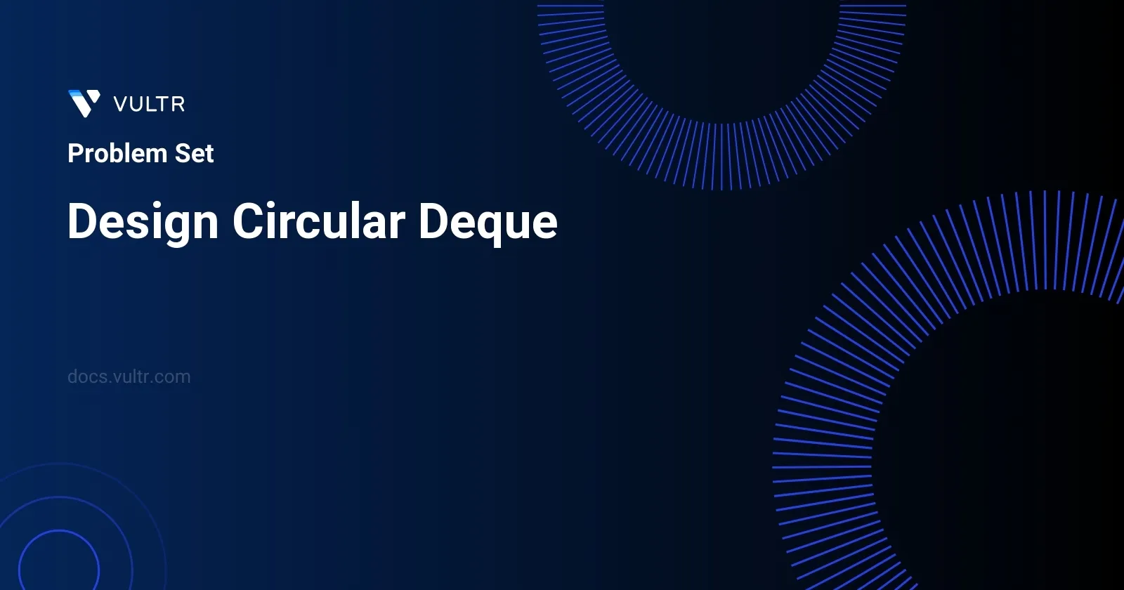 Design Circular Deque header image