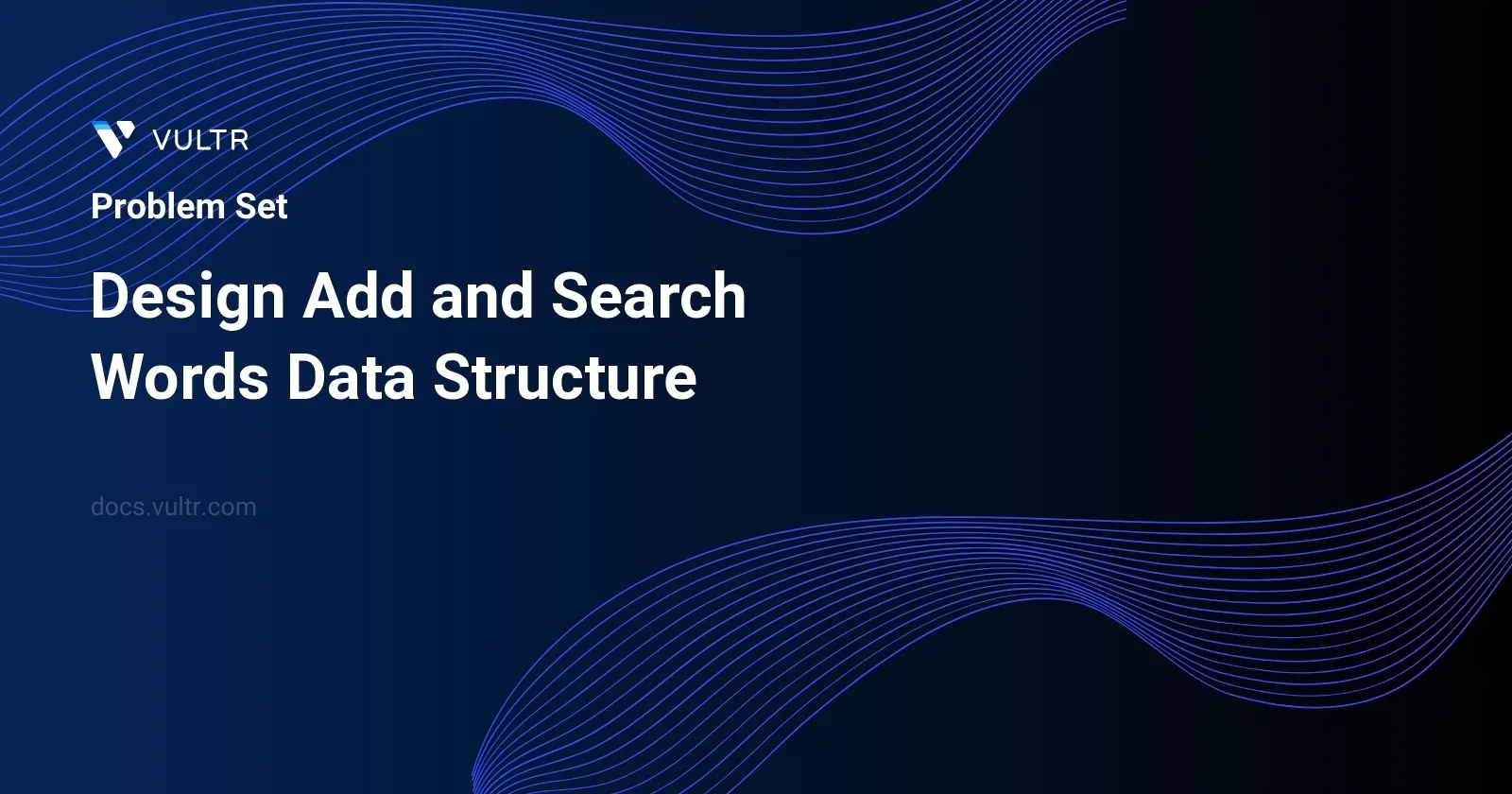 Design Add and Search Words Data Structure header image