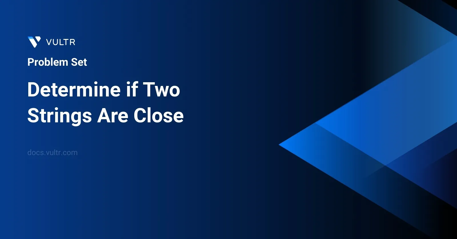 Determine if Two Strings Are Close header image