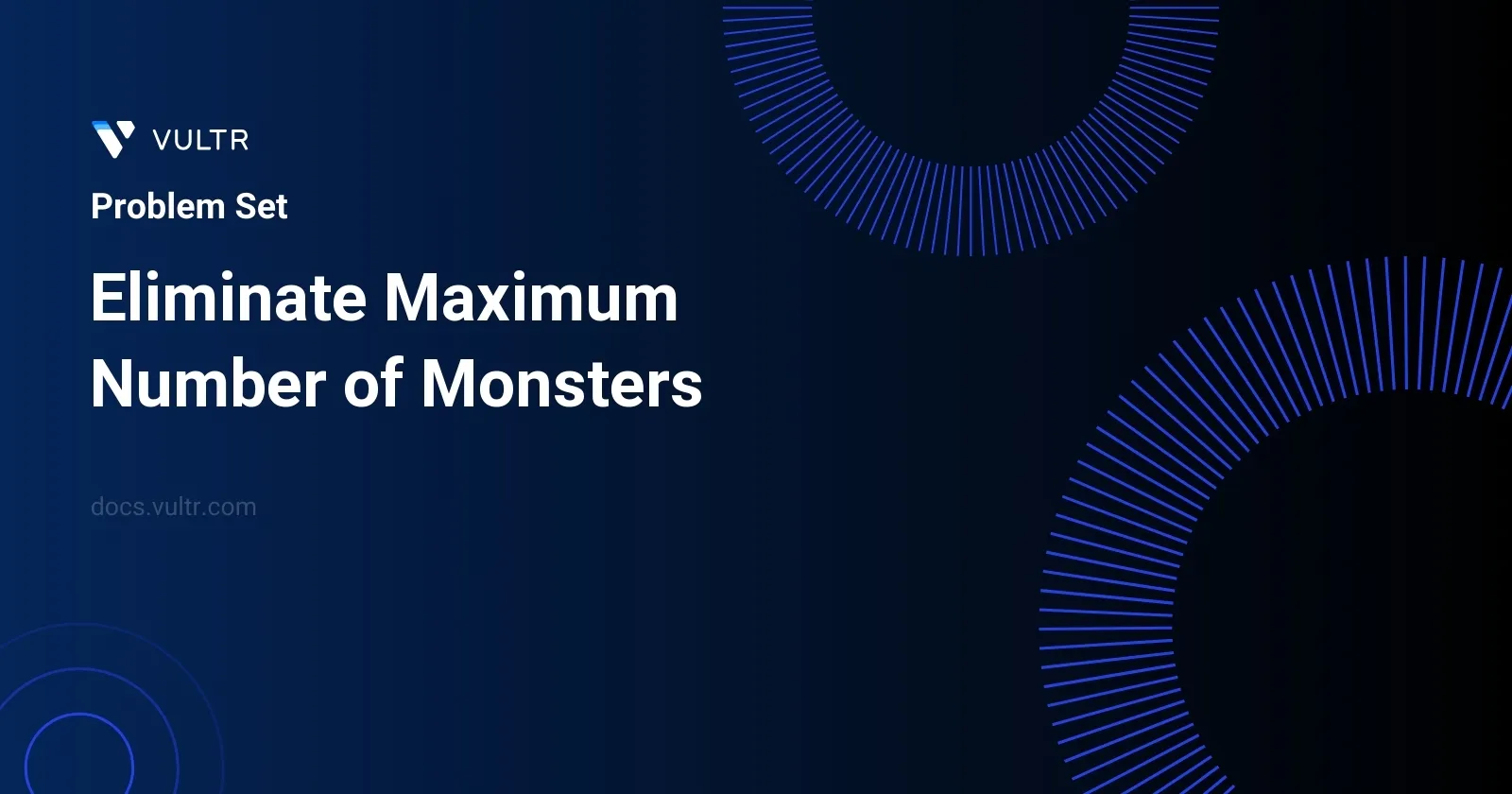 Eliminate Maximum Number of Monsters header image