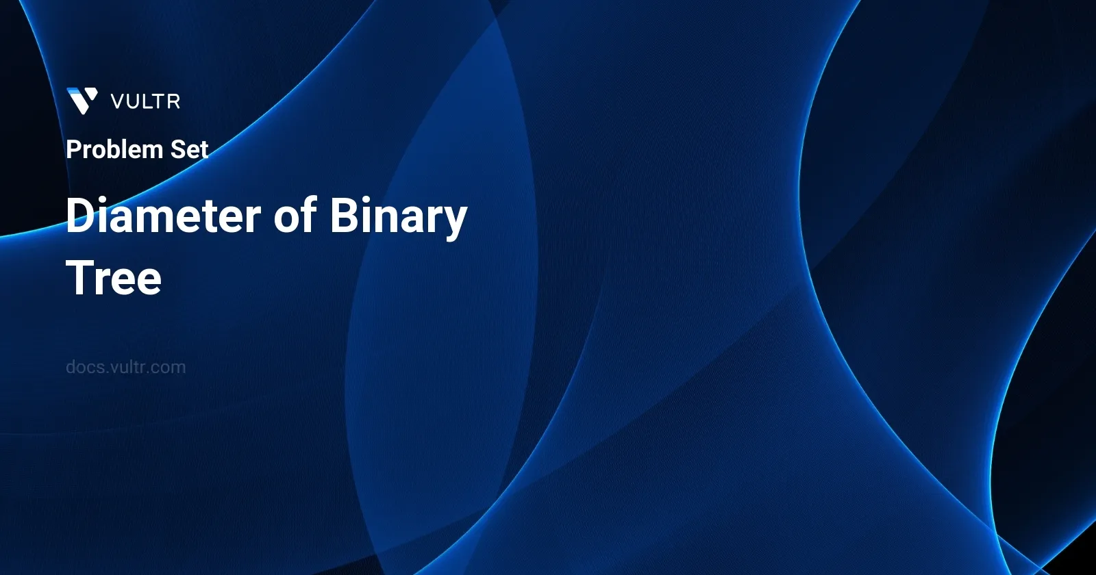 Diameter of Binary Tree header image
