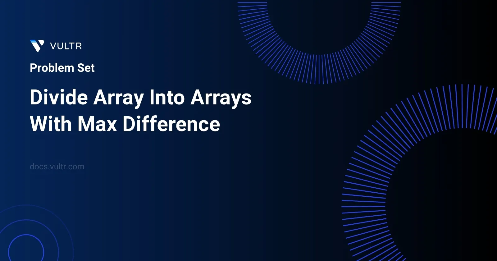 Divide Array Into Arrays With Max Difference header image