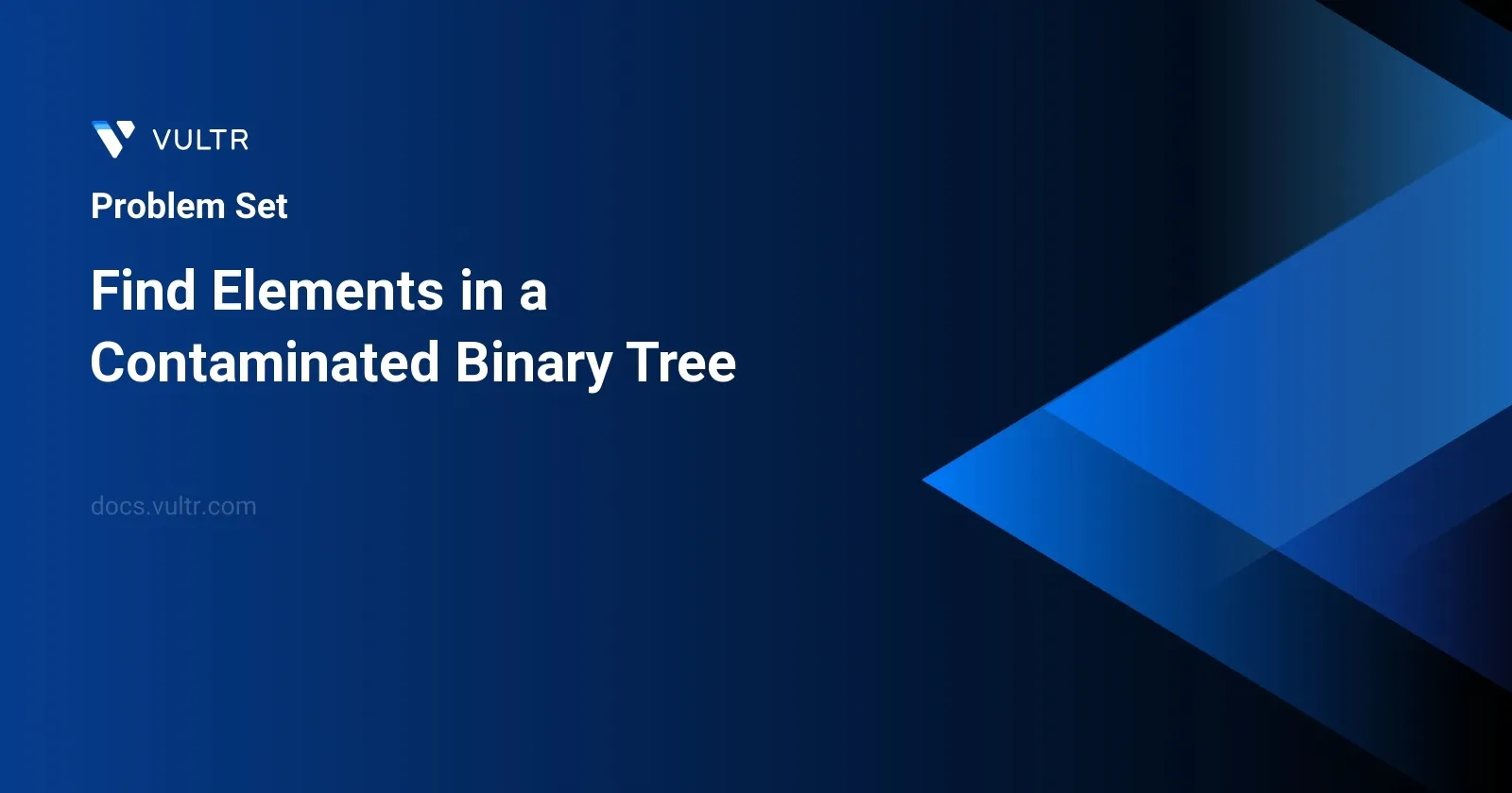 Find Elements in a Contaminated Binary Tree header image