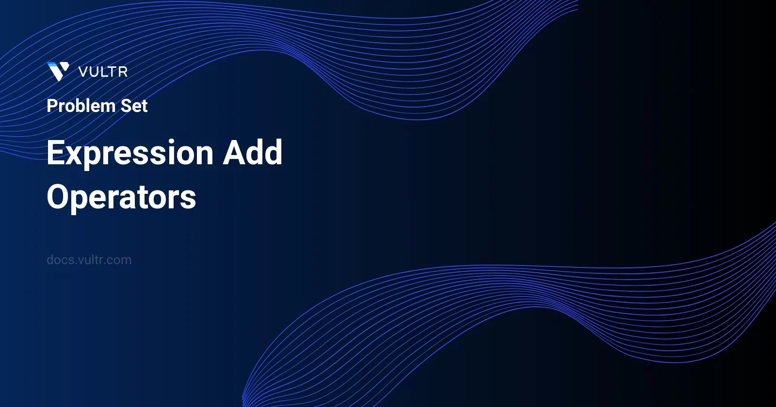 Expression Add Operators header image