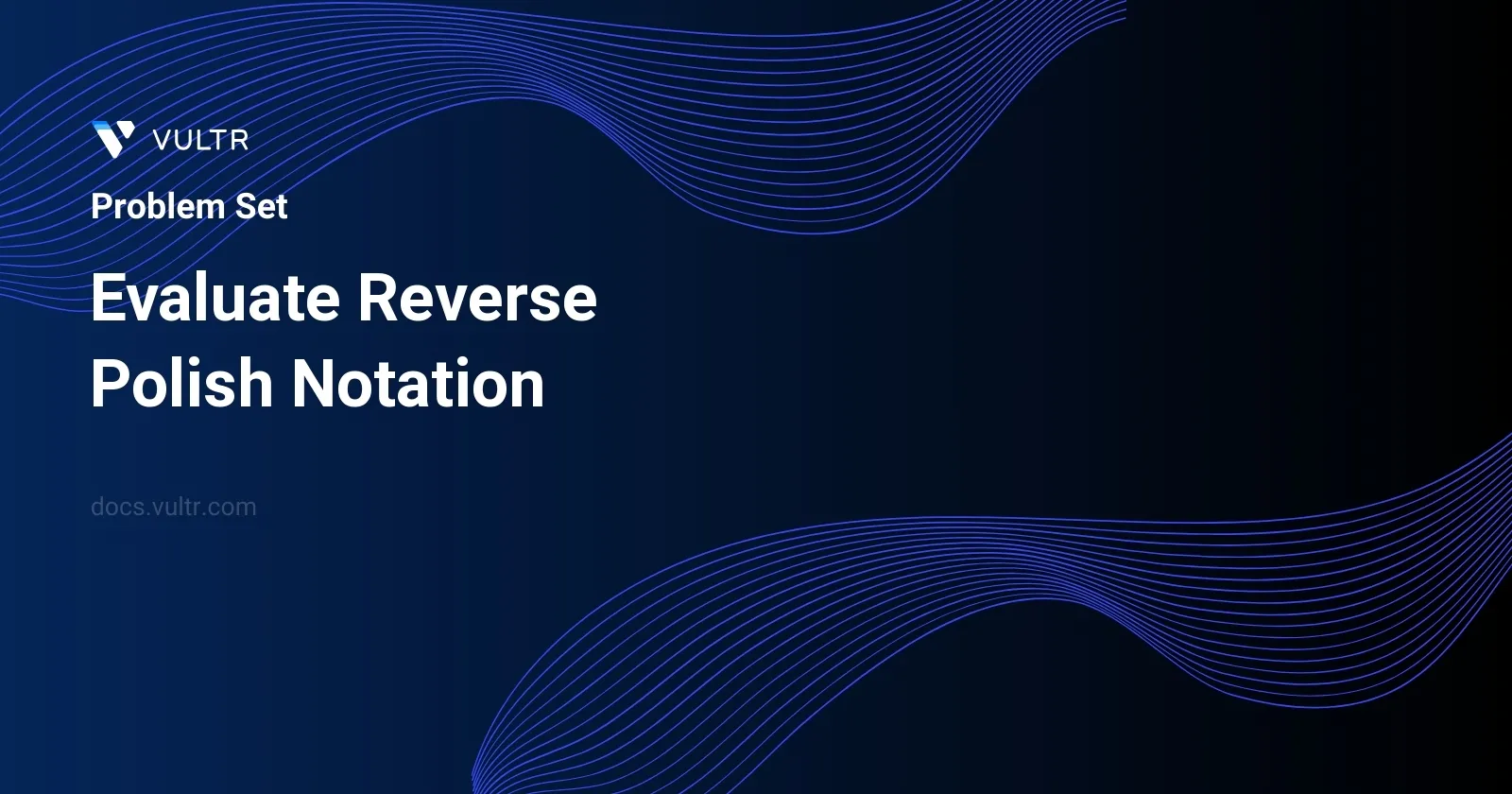 Evaluate Reverse Polish Notation header image