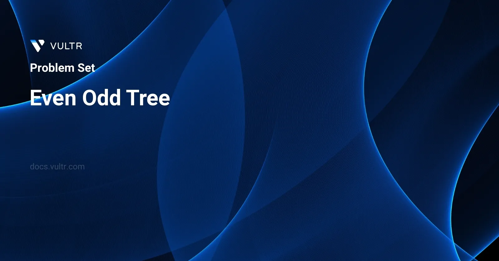 Even Odd Tree header image