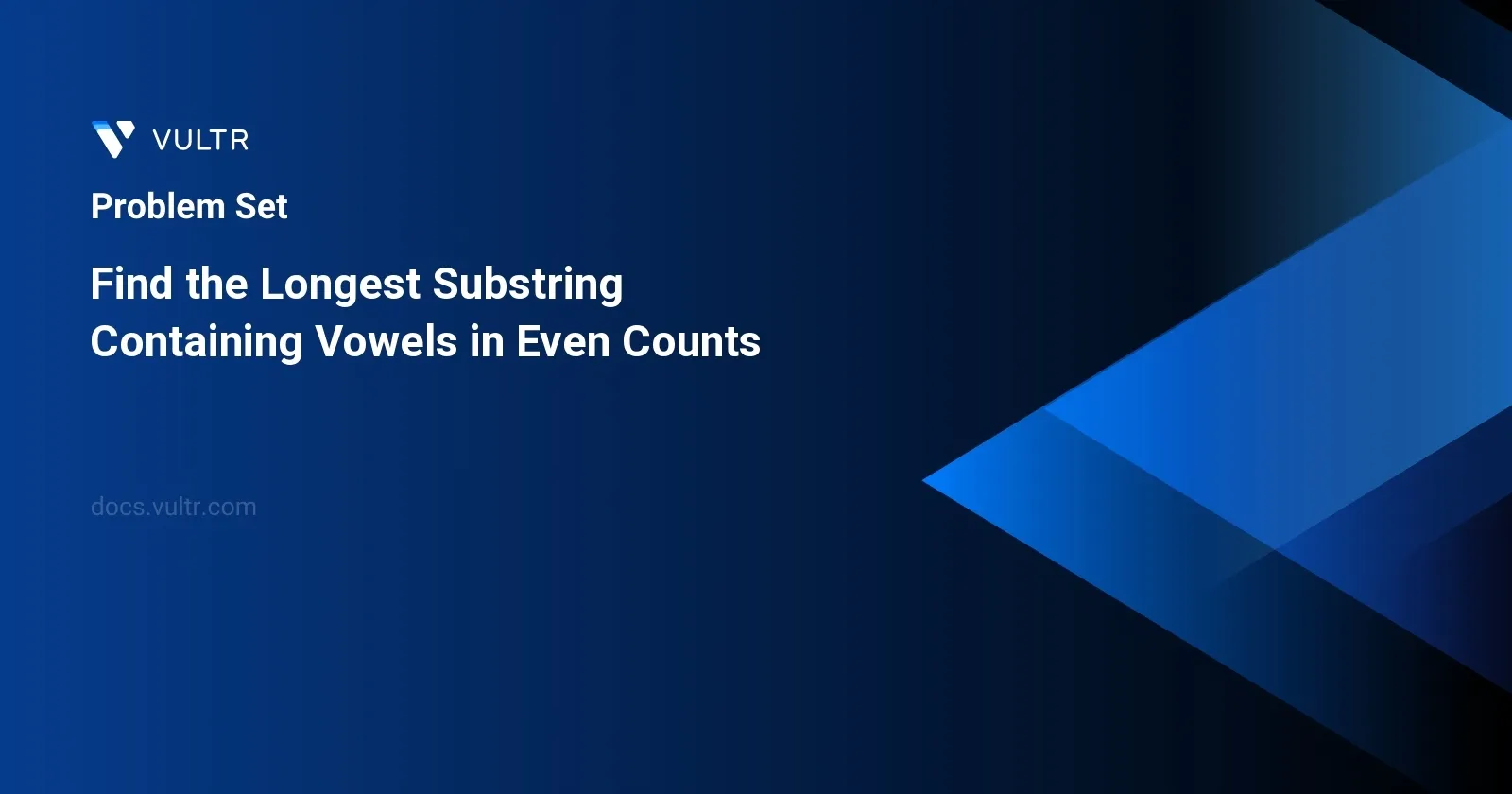 Find the Longest Substring Containing Vowels in Even Counts header image