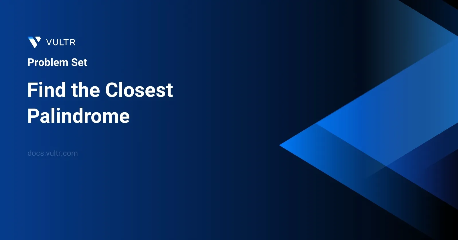 Find the Closest Palindrome header image