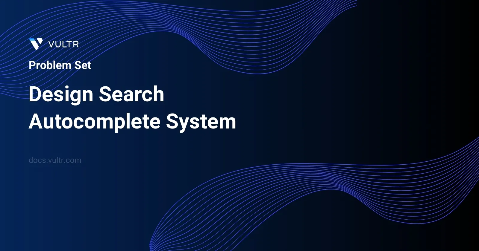 Design Search Autocomplete System header image