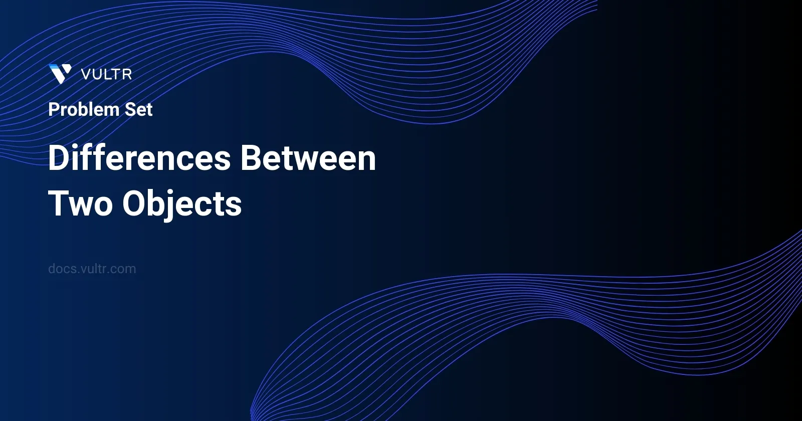 Differences Between Two Objects header image