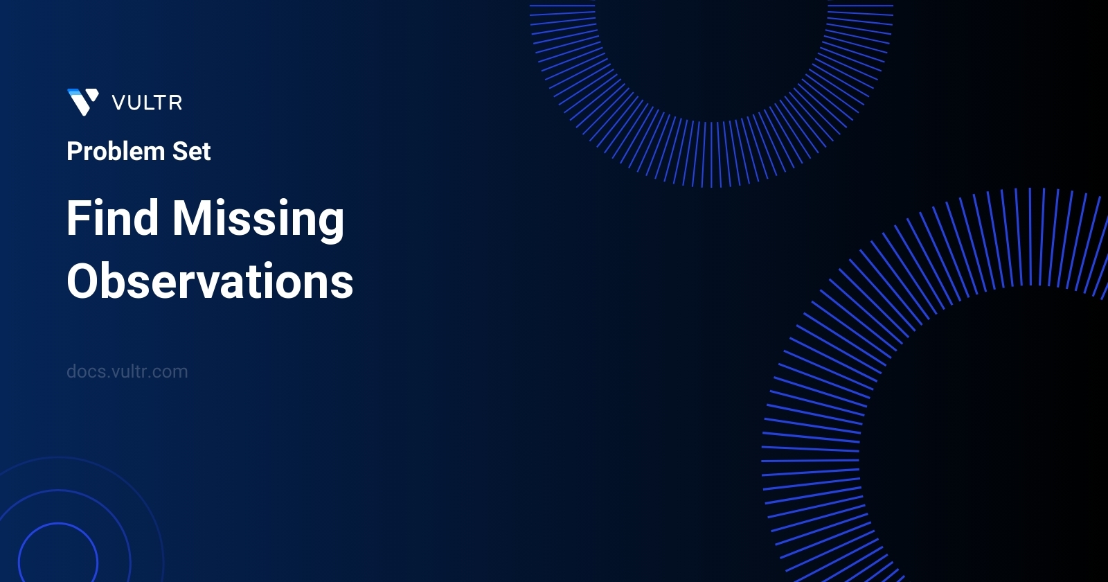 2028. Find Missing Observations - Solutions and Explanation | Vultr Docs