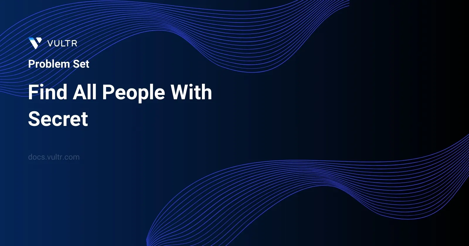 Find All People With Secret header image