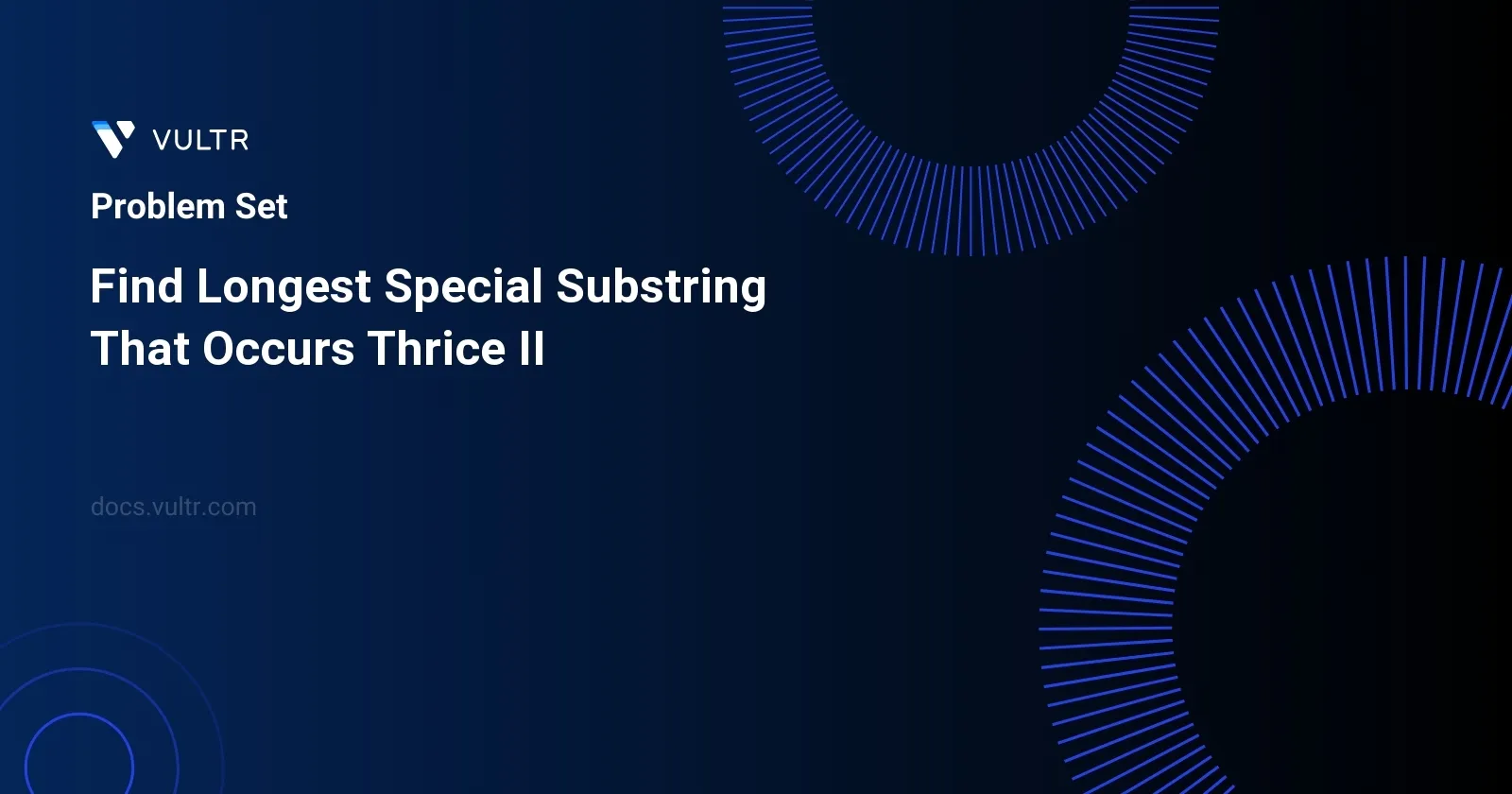 Find Longest Special Substring That Occurs Thrice II header image