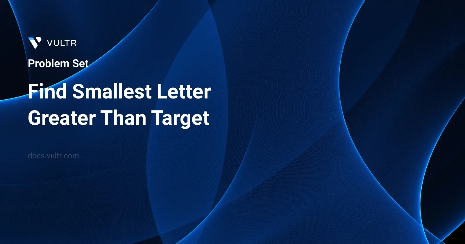 Find Smallest Letter Greater Than Target header image