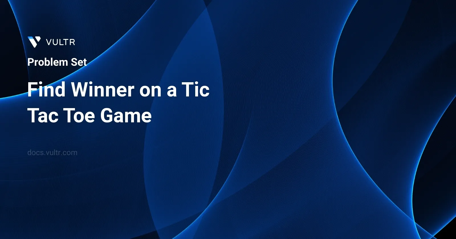 Find Winner on a Tic Tac Toe Game header image