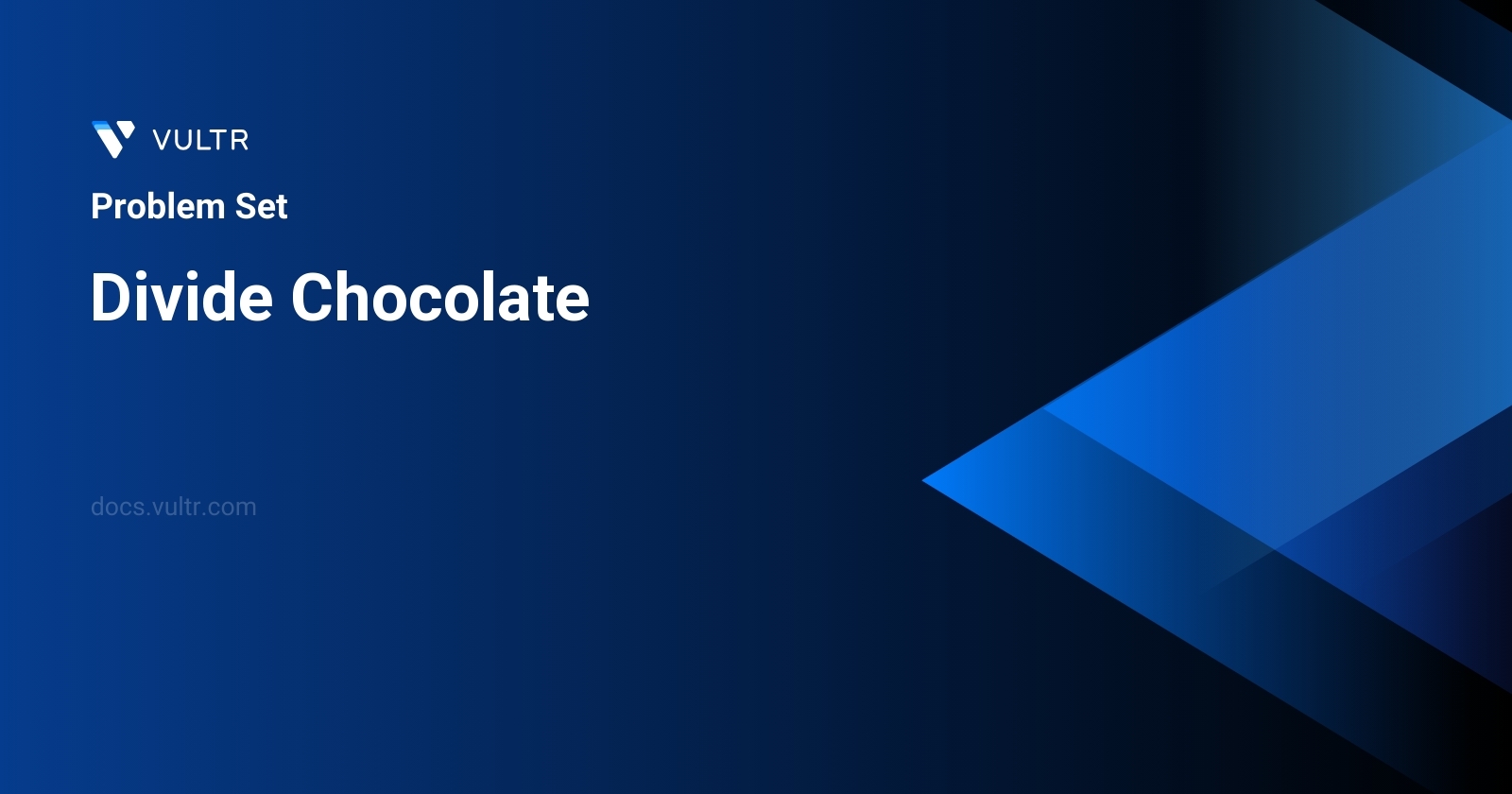 Divide Chocolate header image