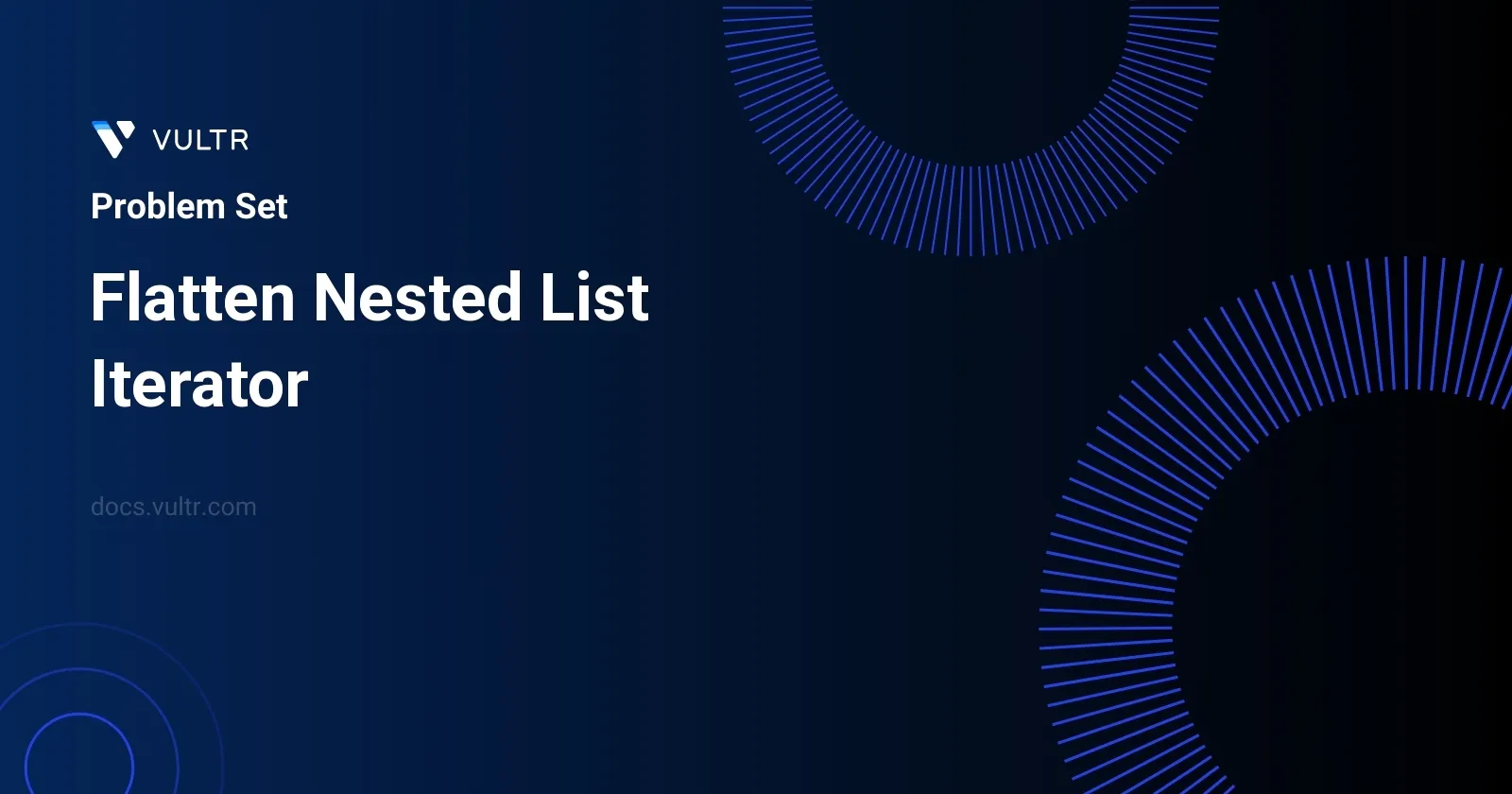 Flatten Nested List Iterator header image