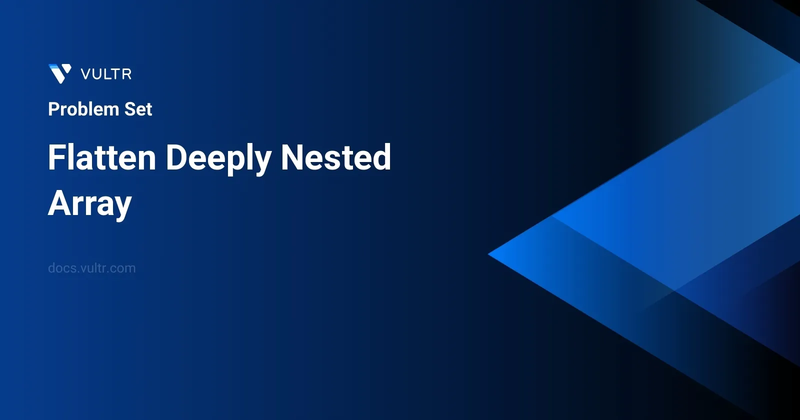 Flatten Deeply Nested Array header image