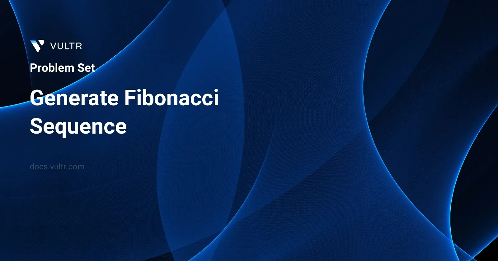 Generate Fibonacci Sequence header image