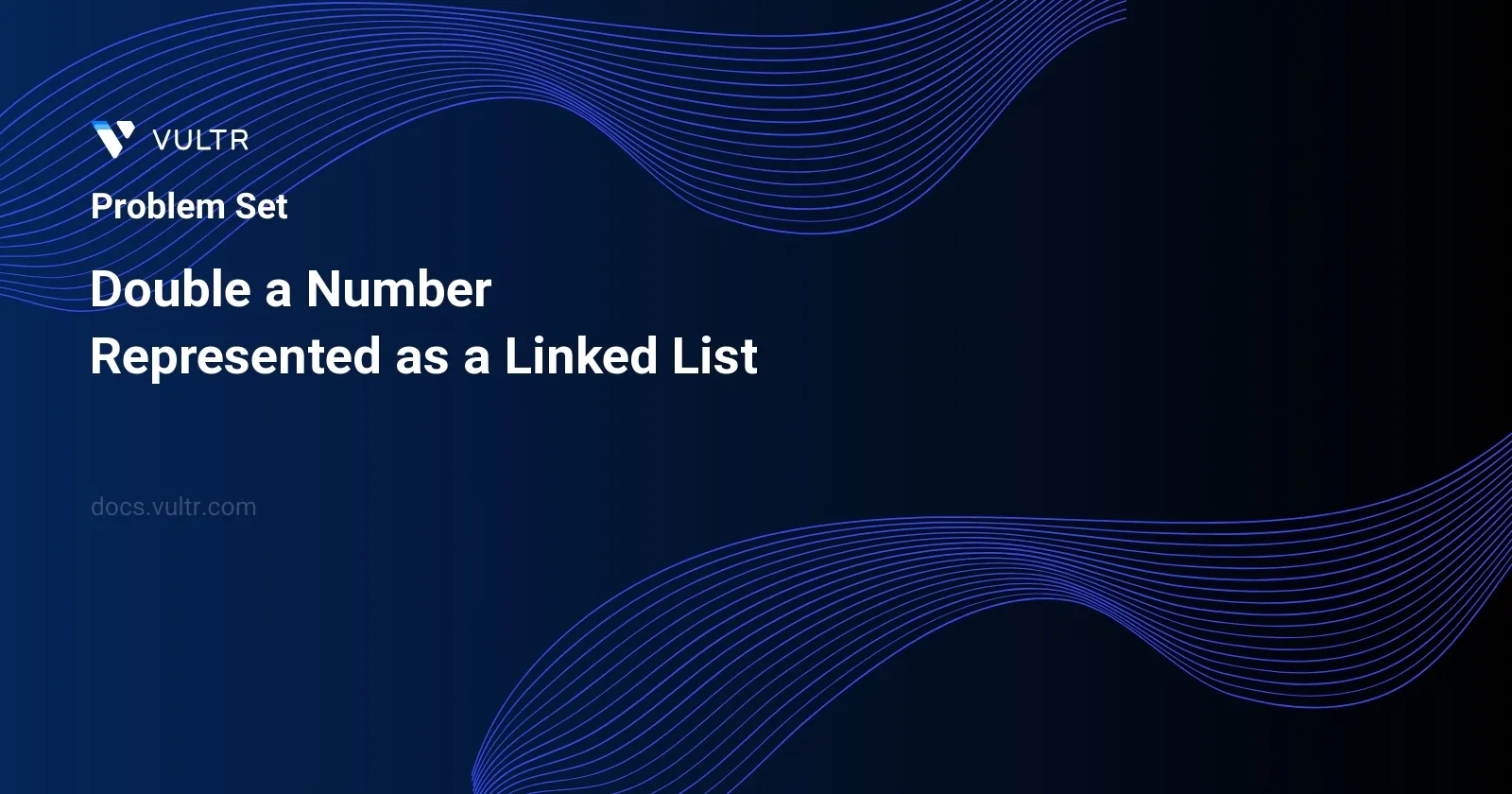 Double a Number Represented as a Linked List header image