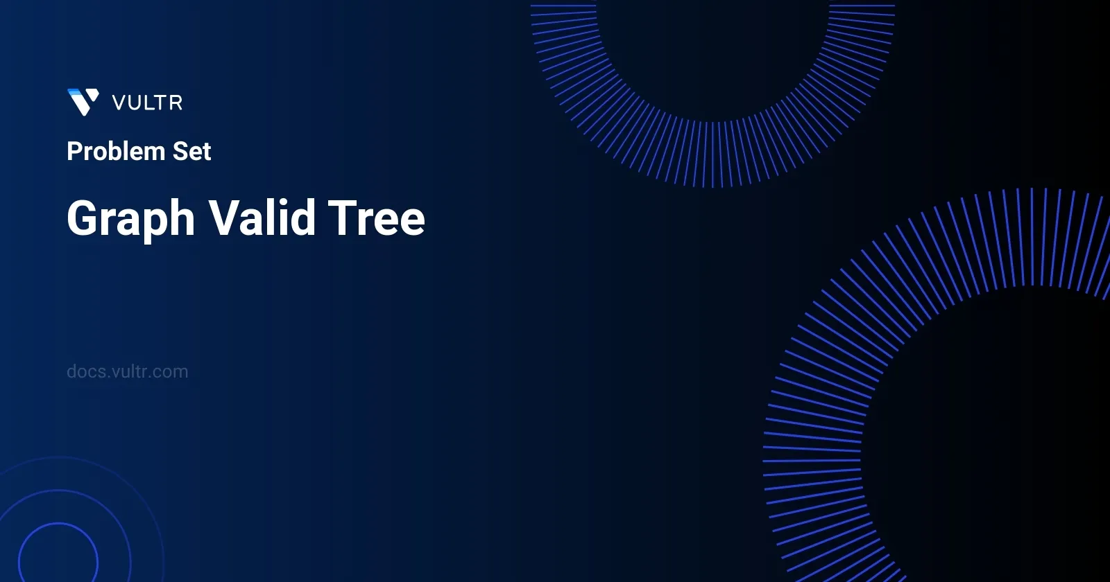 Graph Valid Tree header image