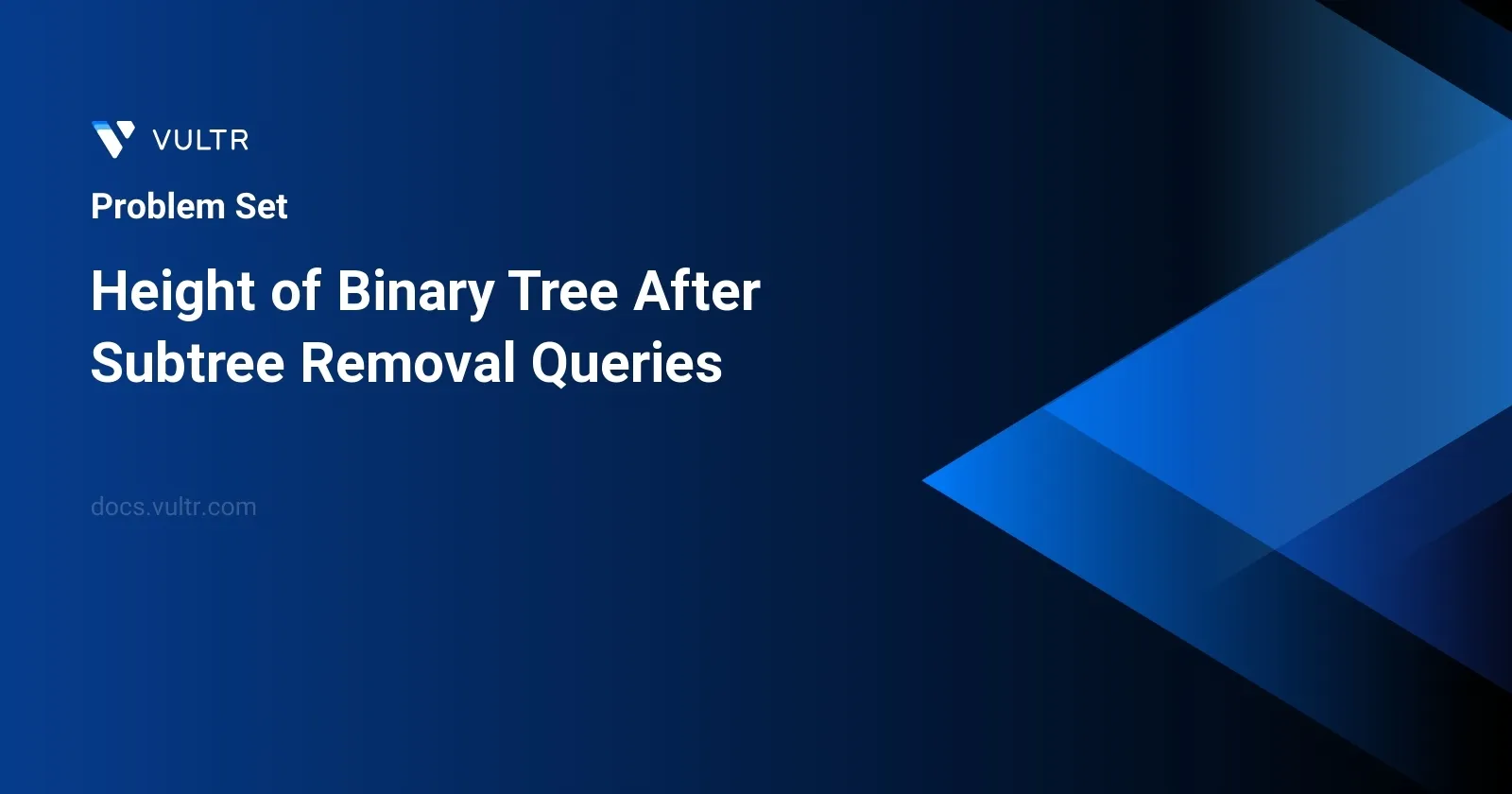 Height of Binary Tree After Subtree Removal Queries header image