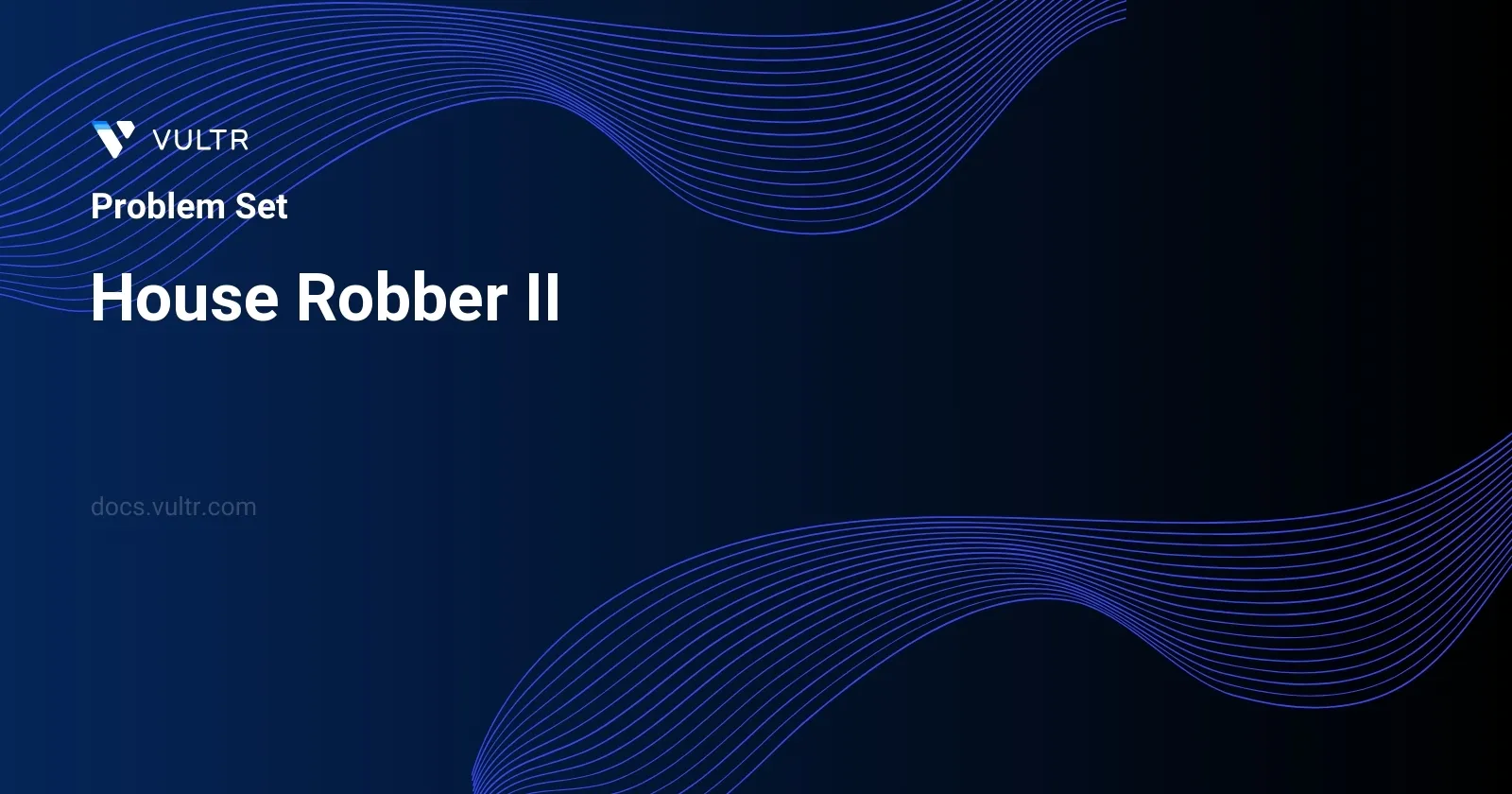 House Robber II header image