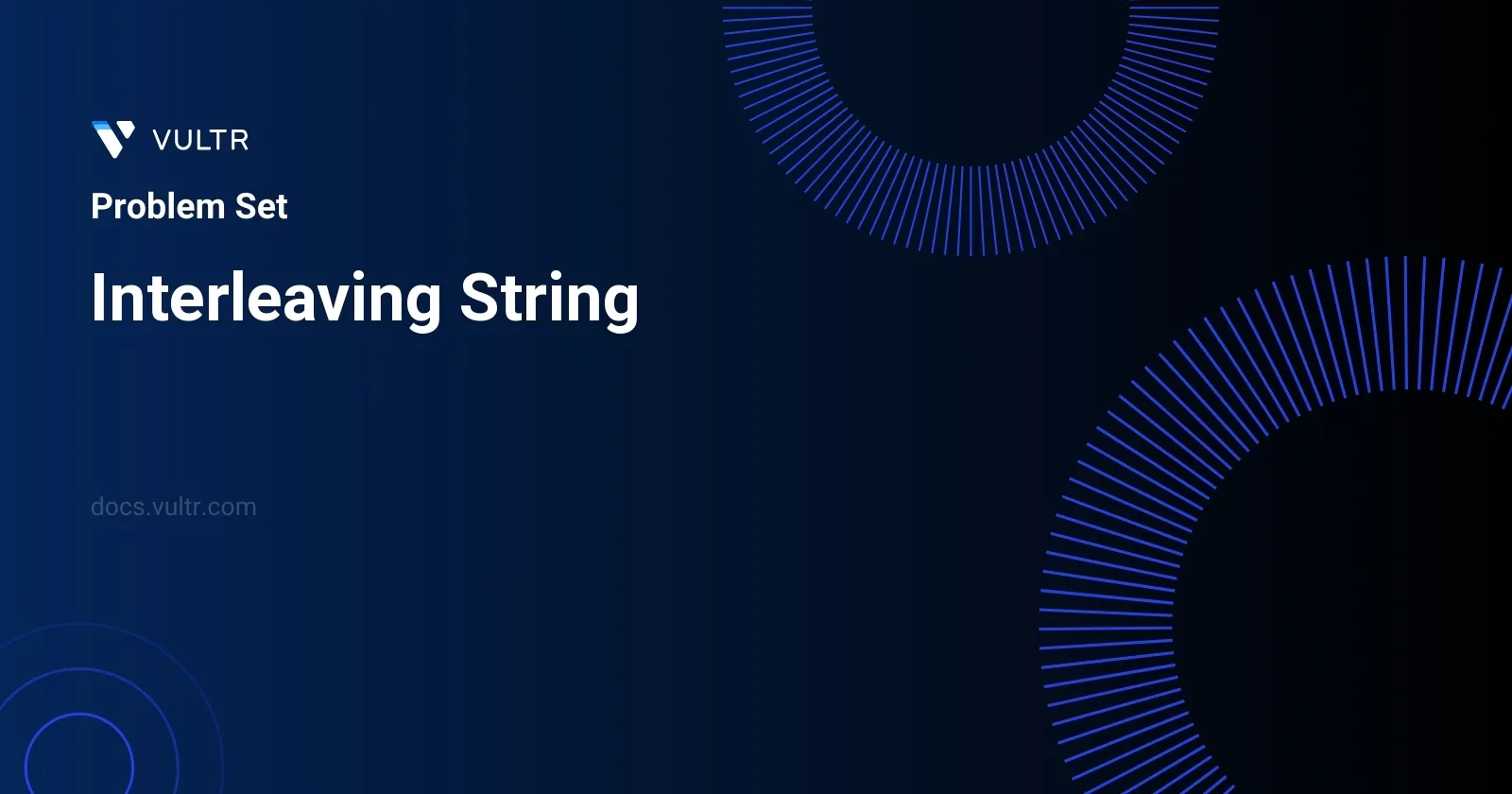 Interleaving String header image