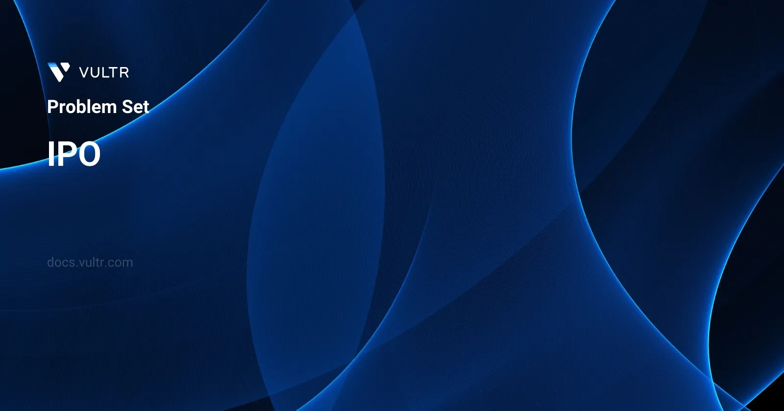 IPO header image