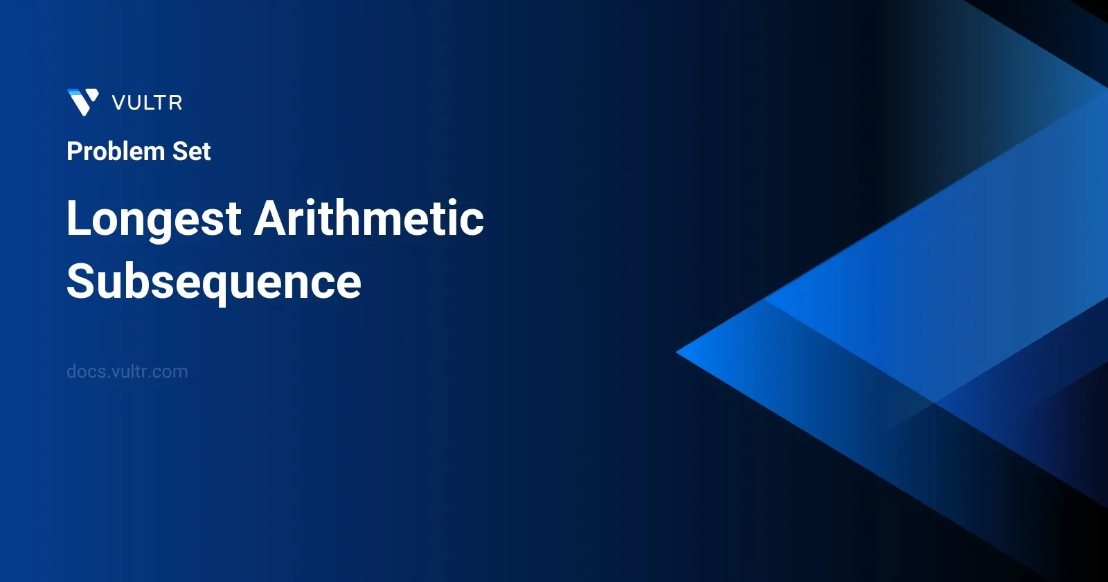 Longest Arithmetic Subsequence header image