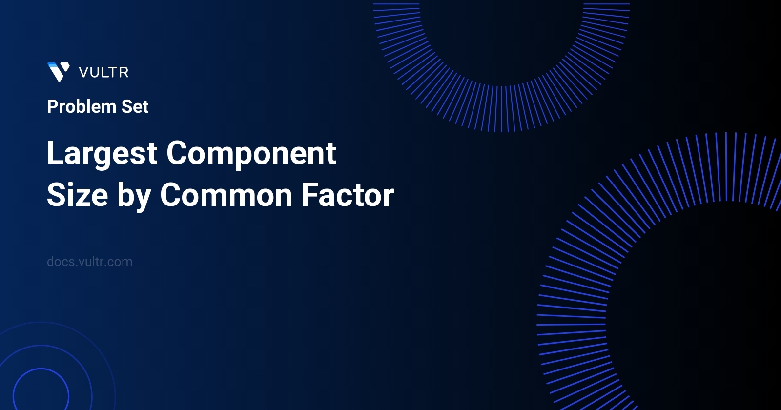 Component Size Classification 952. Largest Component Size by Common Factor - Solutions and ...