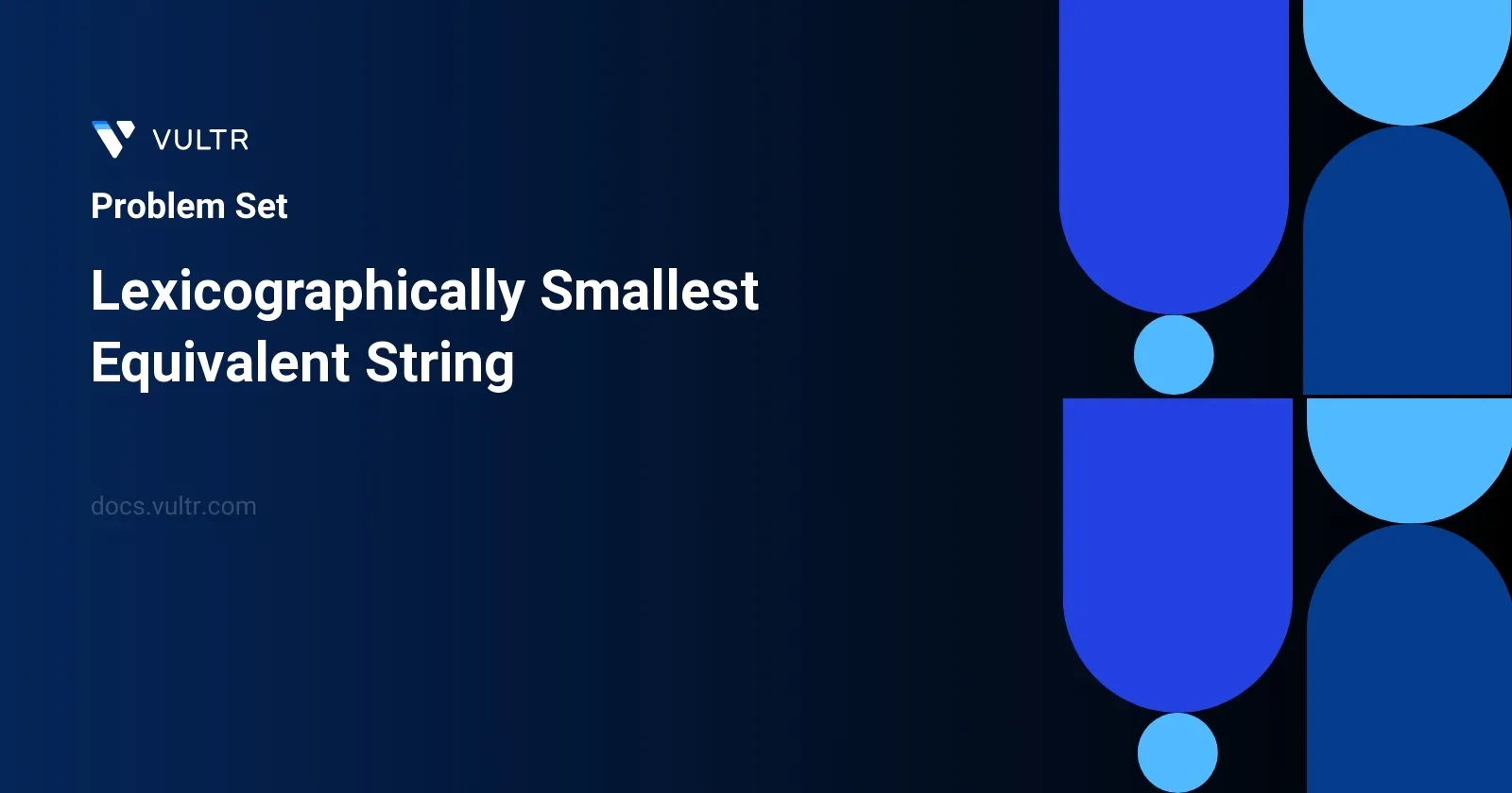 Lexicographically Smallest Equivalent String header image