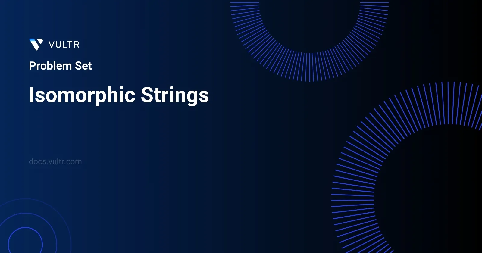 Isomorphic Strings header image